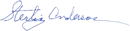 Sterling Anderson signature